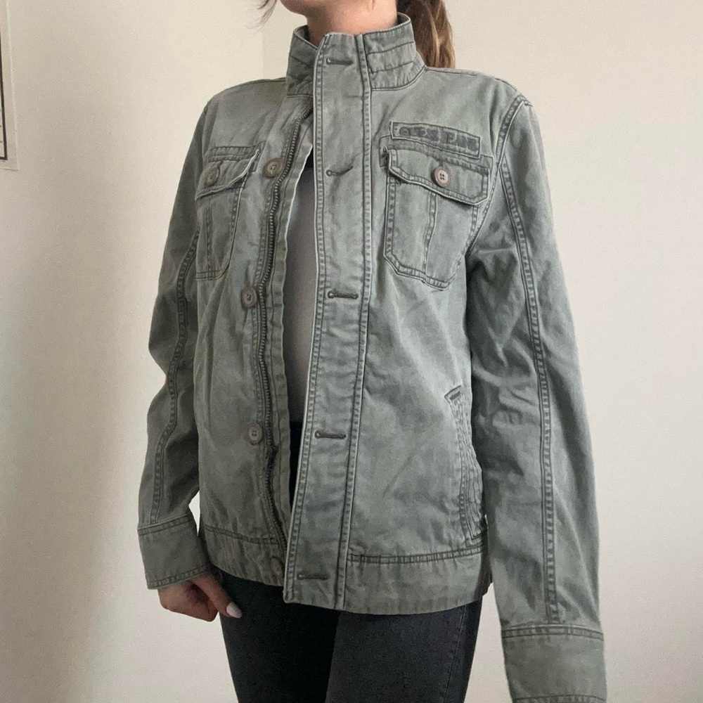 Guess Women's Utility Jacket in Gray